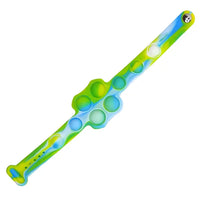 Pop It Bracelet Marble Aqua/Green