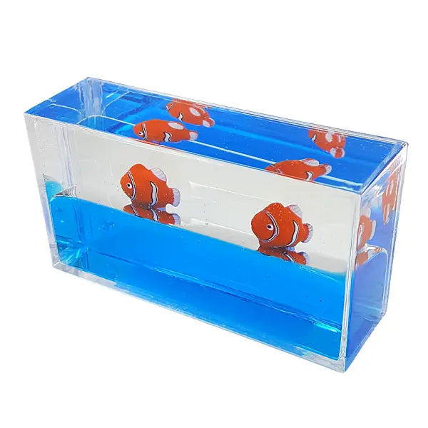 fidget box fish Liquid Motion Clown Fish – Red Leaf Shop