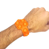 Pop It Bracelet Orange