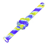 Pop It Bracelet Marble Purple/White